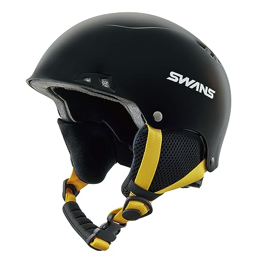 New SWANS Ski/Snowboard Helmet for Kids H-461R P1 BK Black S Size 48cm-5 !