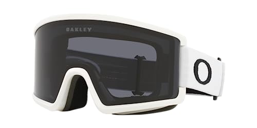 New Oakley Target Line L Matte White w/Dark Grey !