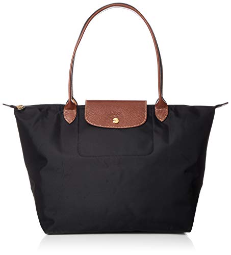 New Longchamp 1899 089 Preage Tote Bag  Shopping Bag  Nylon/Leather  Com !