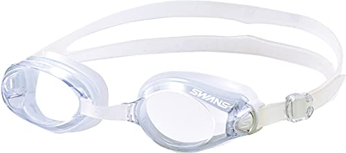 New [Swans] Japanese-made swimming goggles SW-45N CLA Clear Fitness for  !