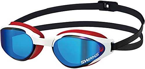 New [Swans] Japanese-made swimming goggles Ascender mirror lens SR-81MPA !