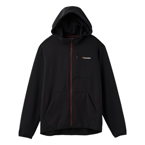 New [Benex] Recovery Wear Recovery Move Zip Up Food Jacket Black XXL Men !