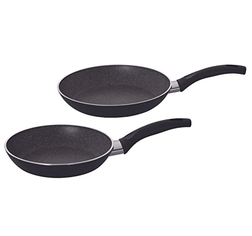 New Ballarini Z1020-455 Pavia Frying Pan  2-Piece Set  7.9 x 10.2 inches !