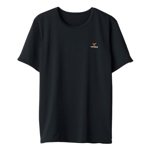 New [Benex] Recovery Wear Remodeled T -shirt Men's Black XXL Inner T -sh !
