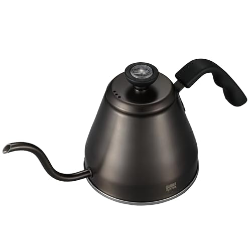 New QAHWA Kafua Coffee Pot 1.2L Graphite Gray Resin Handle Type Type Typ !