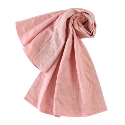 New [UCHINO] Reversible scarf marshmallow gauze orange 40 x 110 cm easy  !