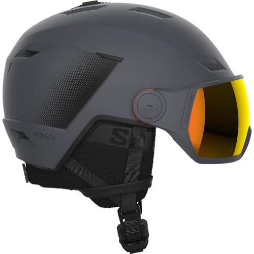 New Salomon Salomon Ski Helmet Snowboard Hell Met Pioneer LT VISOR Pione !