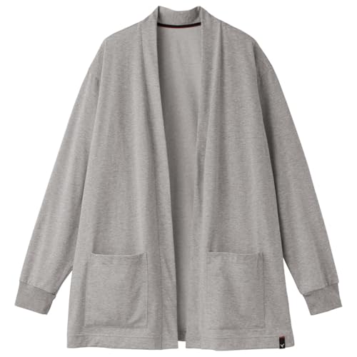 New [Venex] Recovery Days Long Sleeve Cardigan for Men Heather Gray Size !