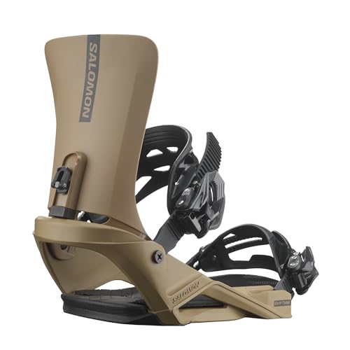 New Salomon Snowboard Bindings Rhythm L47648900 S Brown !