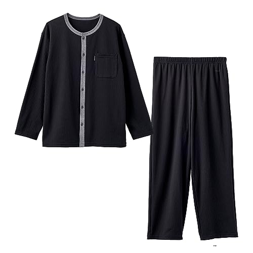 New [Benex] Recovery Pajama Knit Soccer Men's Black L !
