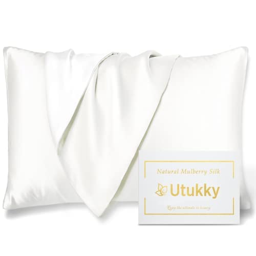 New Utukky Silk Pillowcase [Featured on TV] Pillowcase One-Sided Silk Pi !