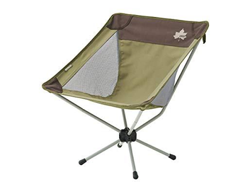 New LOGOS LOGOS Life Compact Bucket Chair Brown 73173072 !