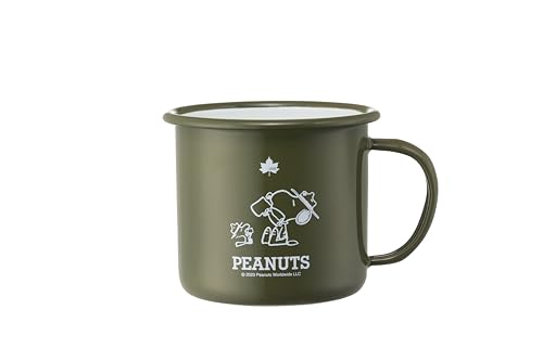 New LOGOS Snoopy (Beagle Scouts 50 Years) Enamel Mug 86001117 !