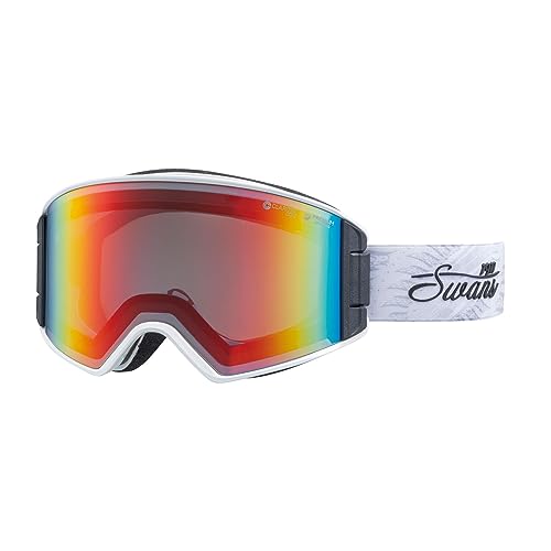 New [Swans] Made in Japan Snow Goggles OUTBACK OB-MDH SPW Shadow Mirror  !