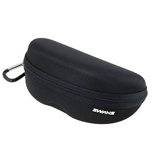 New [Swans] Sunglasses Case A-215 BK Black Semi-hard case for sunglasses !