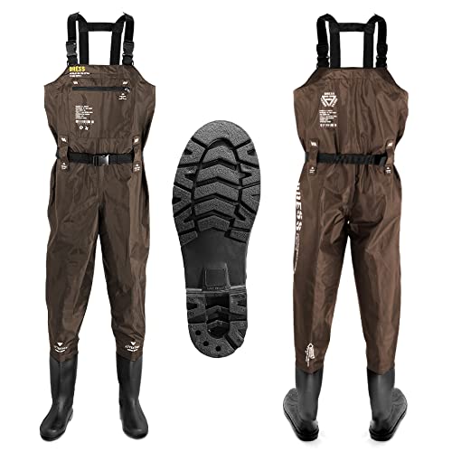 New [DRESS] Chest High Waders AIRBORNE [Radial Sole] [L] [Matte Bronze]  !