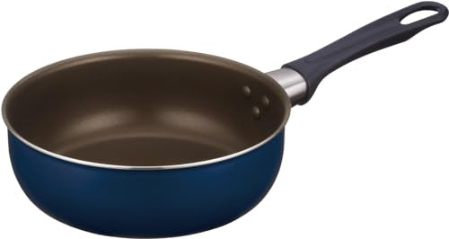 New Thermos Durable Series Frying Pan 20cm Navy Gas Fire Only KFI-020D N !